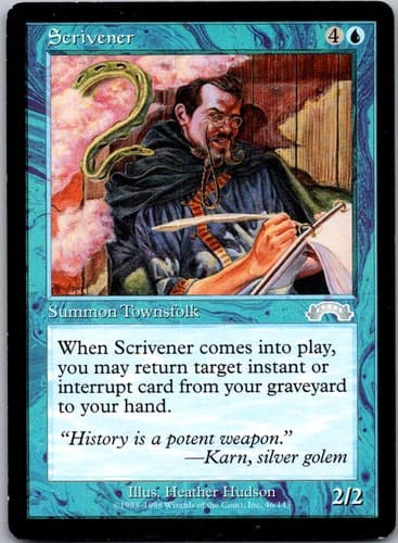Scrivener U EXO #46 NM MTG Magic