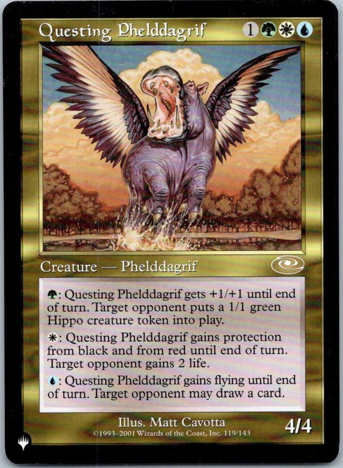 Questing Phelddagrif R Planeshift 119 NM