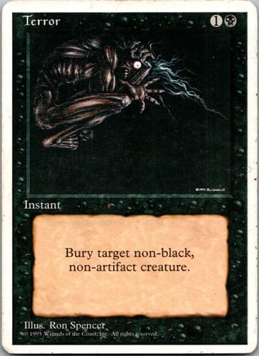 Terror C 4ED # NM MTG Magic