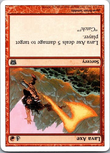 Lava Axe C M10 #145 NM MTG Magic