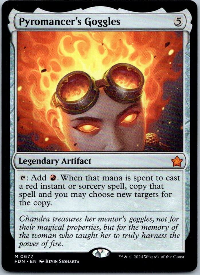 Pyromancer's Goggles M Foundations 677 NM