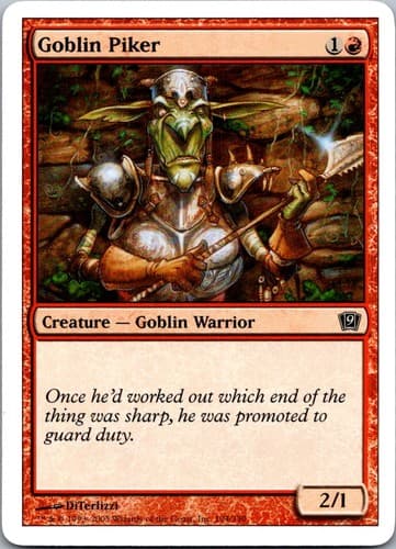 Goblin Piker (Spanish) - "Lancero trasgo" C PS11 #106 NM MTG Magic