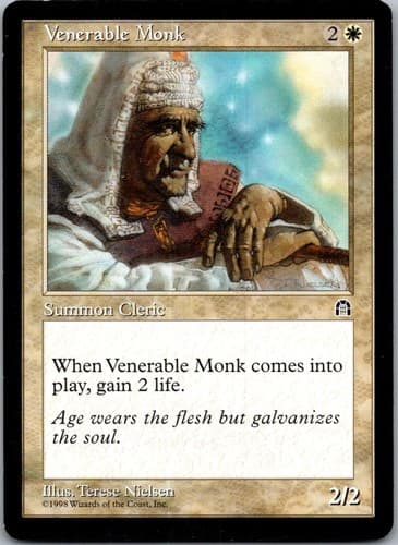Venerable Monk C STH # NM MTG Magic