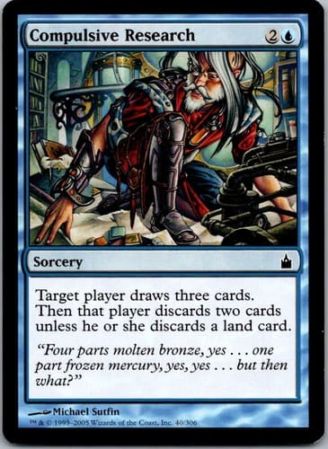 Compulsive Research C RVR #38 NM MTG Magic