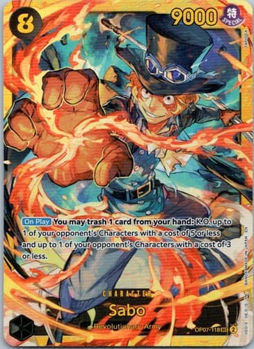 Sabo SEC 500 Years in the Future OP07 - 118 NM