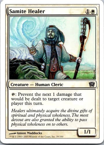Samite Healer C 9ED #39 NM MTG Magic