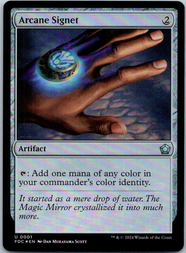 Arcane Signet U Commander: Foundations 1 NM