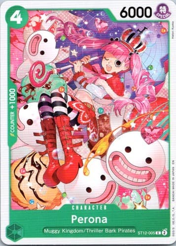 Perona C Starter Deck 12: Zoro and Sanji ST12 - 005 NM