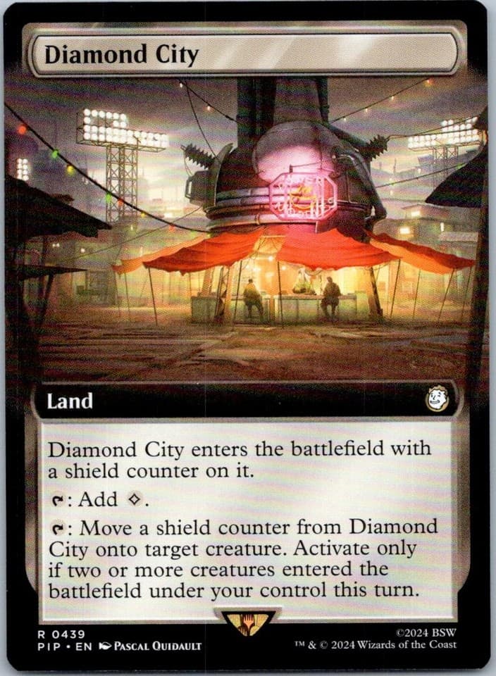 Diamond City (Extended Art) R Universes Beyond: Fallout 439 NM