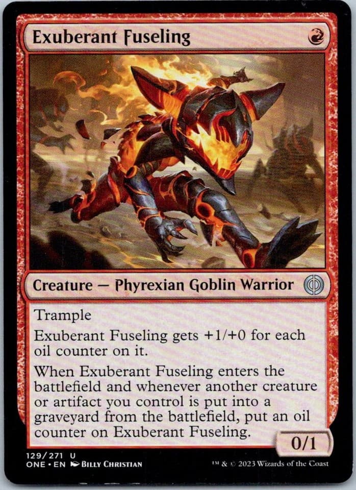 Exuberant Fuseling U The List Reprints 129/271 NM
