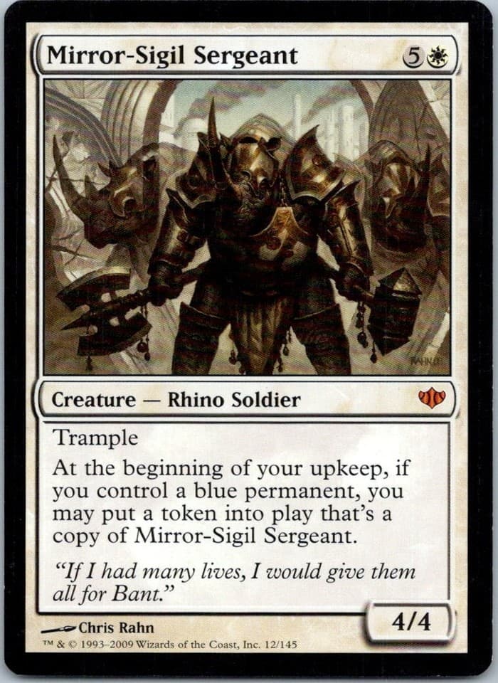 Mirror - Sigil Sergeant M Conflux 12 NM