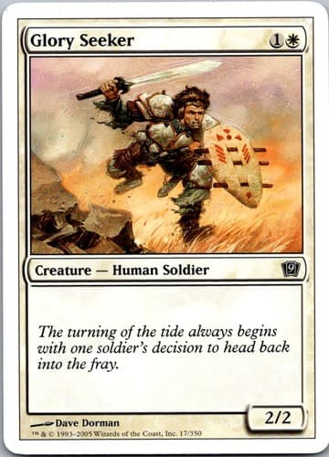 Glory Seeker C 8ED #21 NM MTG Magic