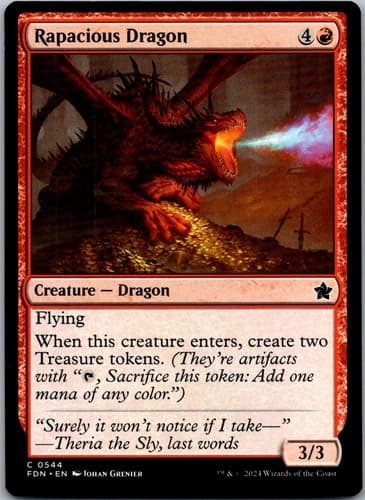 Rapacious Dragon U M20 #153 NM MTG Magic