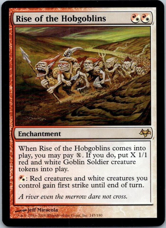 Rise of the Hobgoblins R Eventide 145 NM