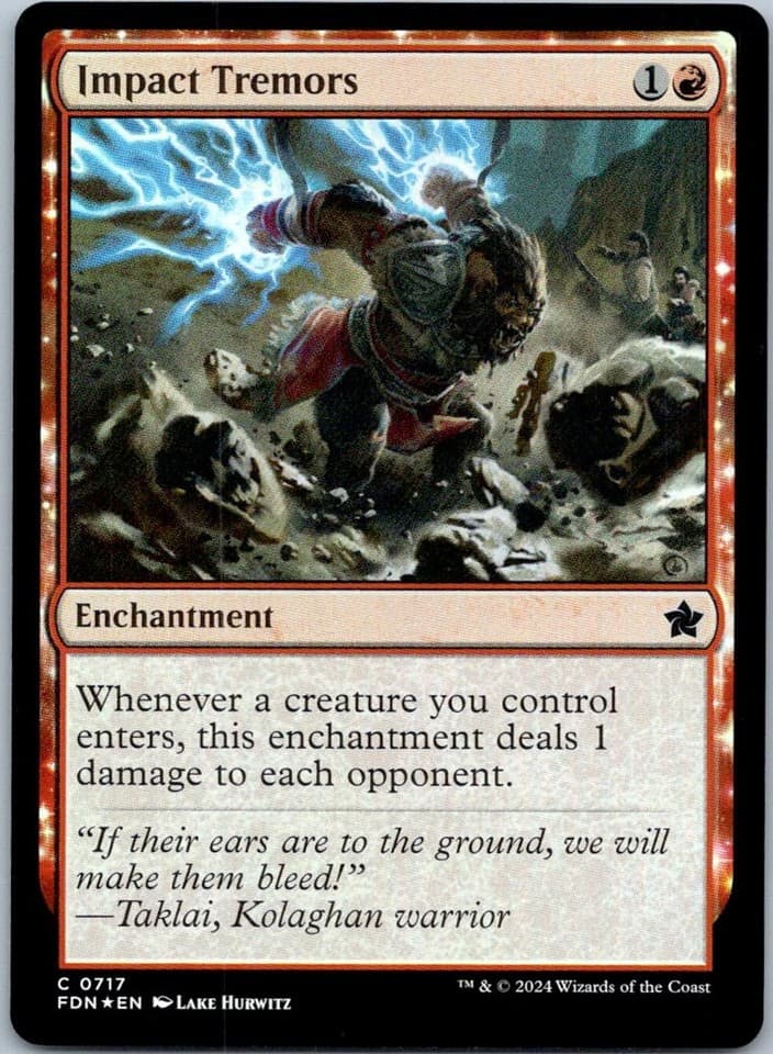 Impact Tremors C Foundations 717 NM