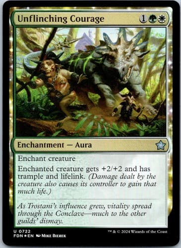 Unflinching Courage U Foundations 722 NM