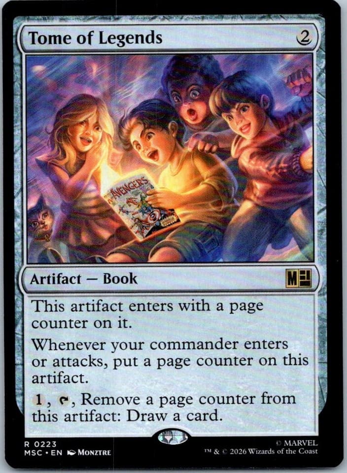Tome of Legends R Commander: Marvel Super Heroes 223 NM