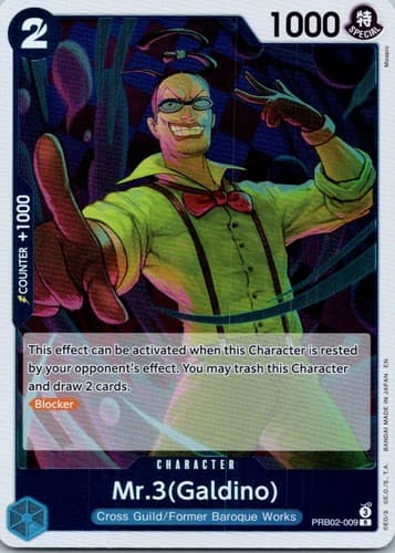Mr.3(Galdino) R Premium Booster - The Best - Vol. 2 PRB02 - 009 NM