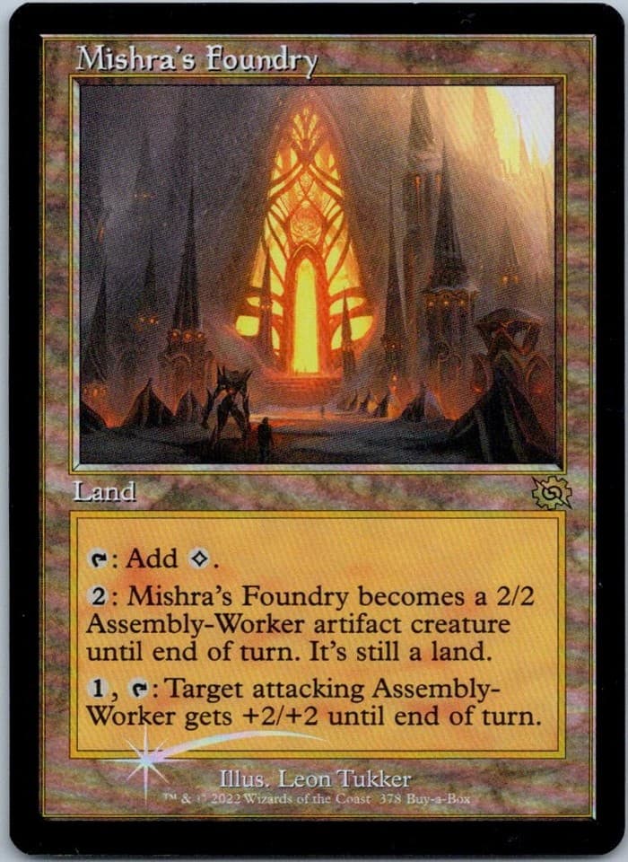 Mishra's Foundry R Promo Pack: The Brothers' War 265 NM