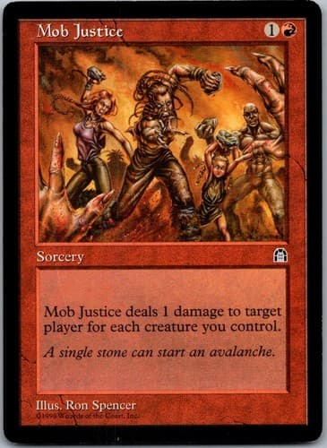 Mob Justice C STH # NM MTG Magic