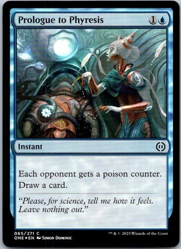 Prologue to Phyresis C Phyrexia: All Will Be One 65 NM