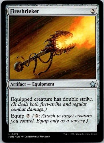 Fireshrieker U J25 #750 NM MTG Magic