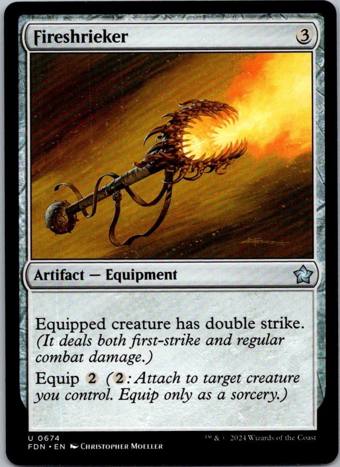 Fireshrieker U J25 #750 NM MTG Magic