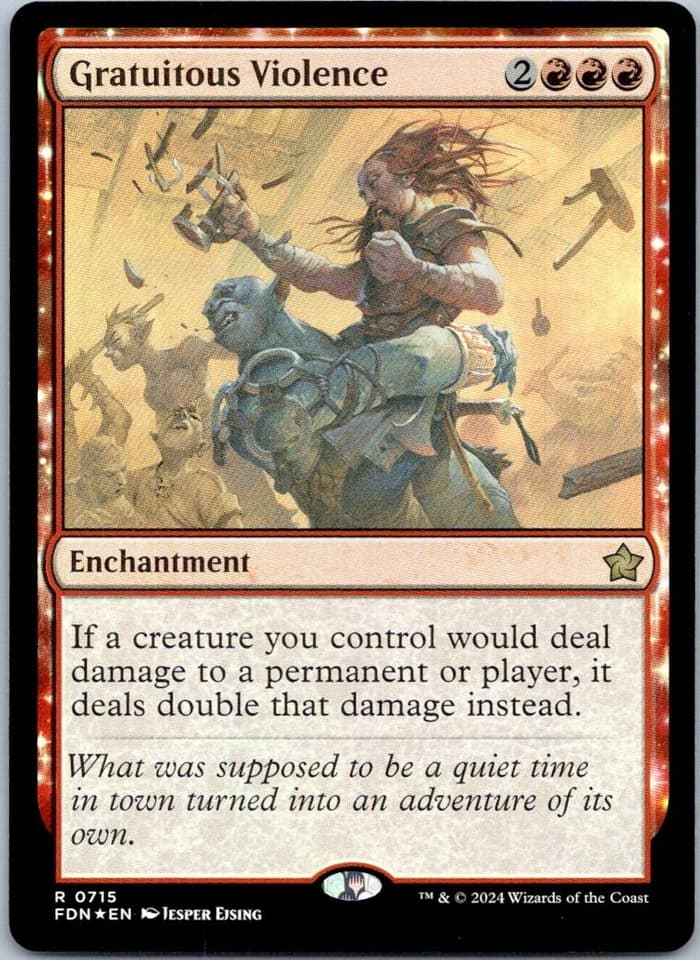 Gratuitous Violence R Foundations 715 NM