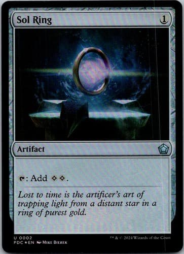 Sol Ring U C20 #252 NM MTG Magic