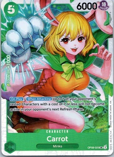 Carrot (023) SR Two Legends OP08 - 023 NM