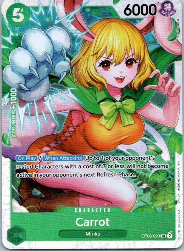 Carrot (023) SR Two Legends OP08 - 023 NM