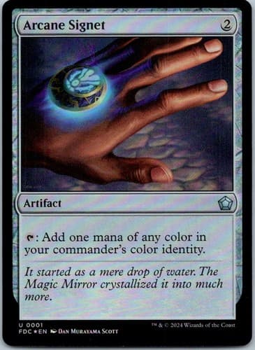 Arcane Signet U Commander: Foundations 1 NM