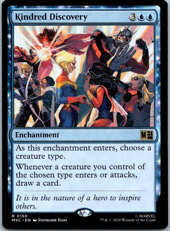 Kindred Discovery R Commander: Marvel Super Heroes 150 NM