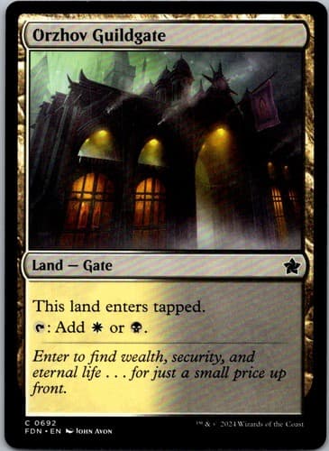 Orzhov Guildgate C C15 #299 NM MTG Magic