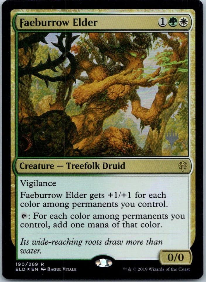 Faeburrow Elder R The List Reprints 190/269 NM