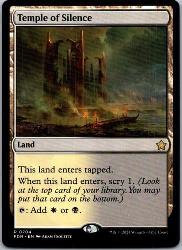 Temple of Silence P PPM21 #255 NM MTG Magic