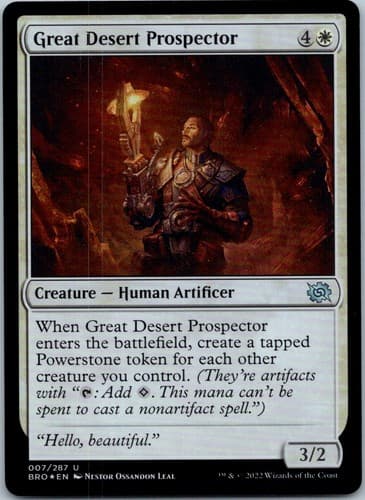 Great Desert Prospector U The Brothers' War 7 NM