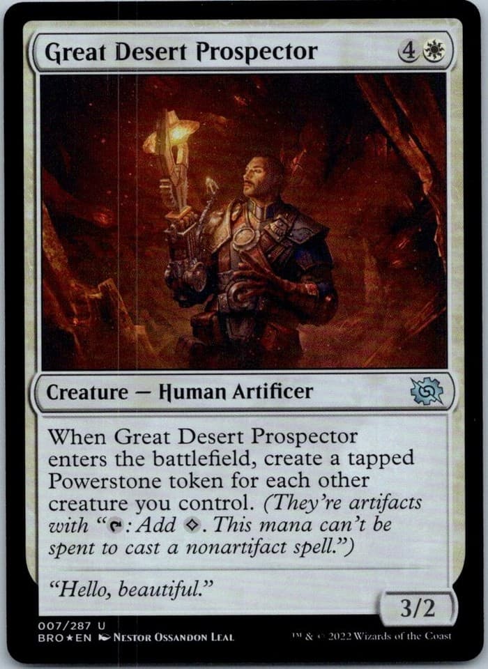 Great Desert Prospector U The Brothers' War 7 NM
