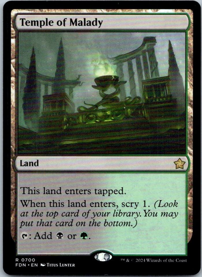 Temple of Malady R Foundations 700 NM