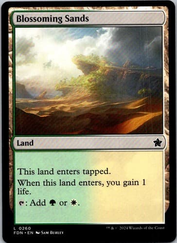 Blossoming Sands C C18 #237 NM MTG Magic