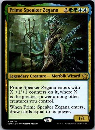 Prime Speaker Zegana M C15 #230 NM MTG Magic