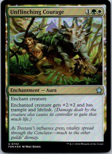 Unflinching Courage U Foundations 722 NM