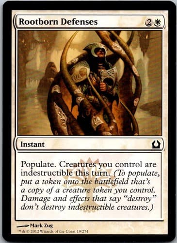Rootborn Defenses C RTR #19 NM MTG Magic