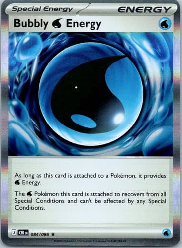 Bubbly W Energy Rare ME04: Chaos Rising 084/086 NM