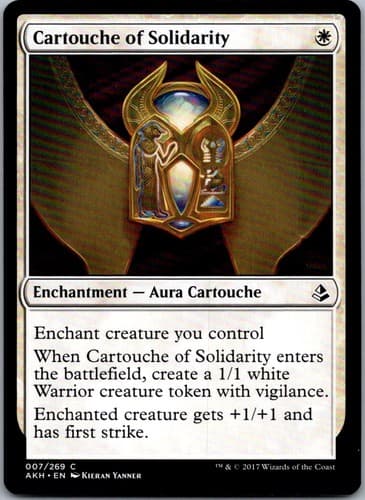 Cartouche of Solidarity C J25 #178 NM MTG Magic