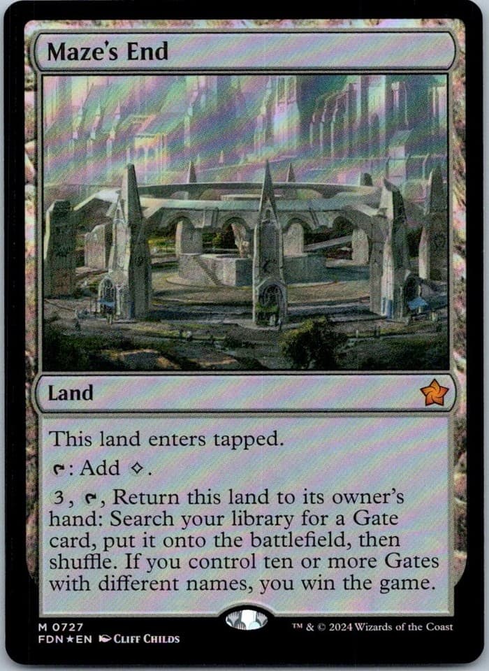 Maze's End M Foundations 727 NM