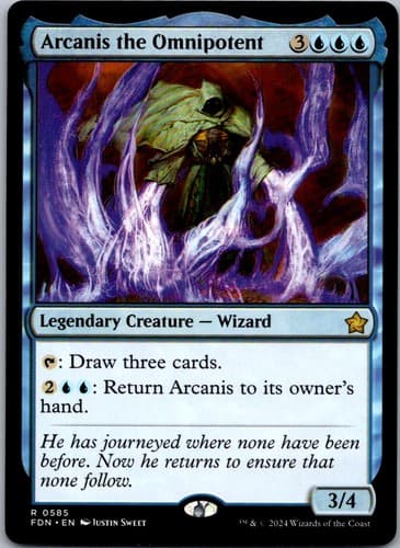 Arcanis the Omnipotent R C17 #80 LP MTG Magic