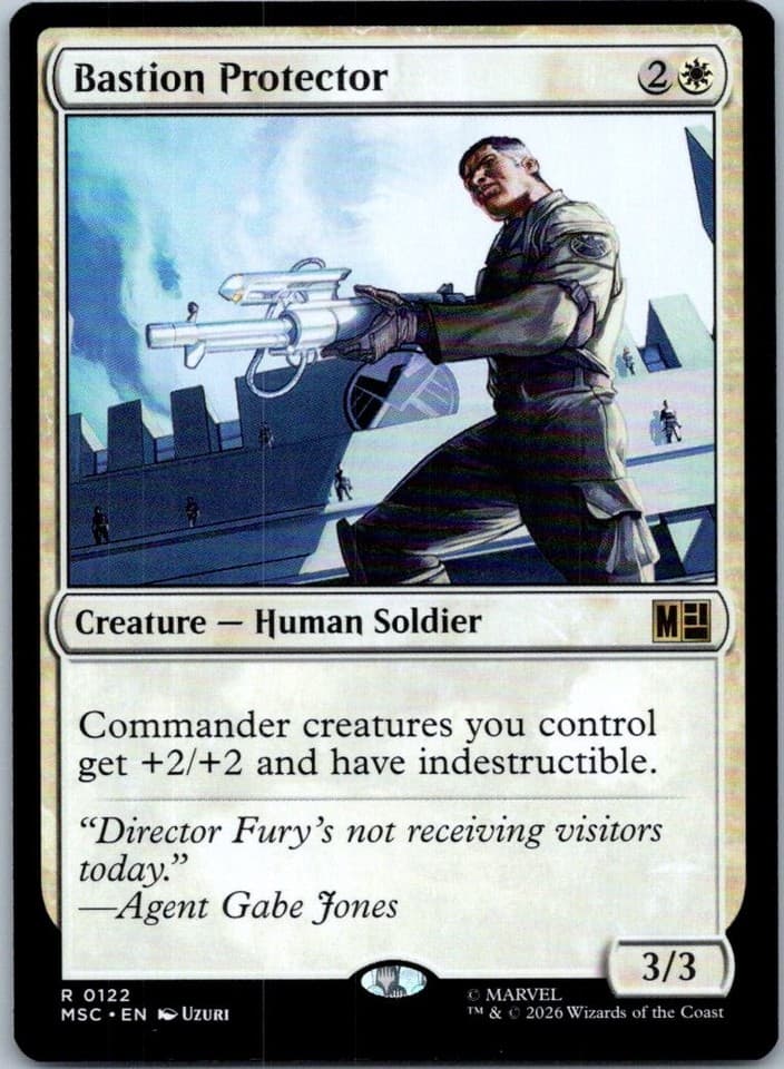 Bastion Protector R Commander: Marvel Super Heroes 122 NM