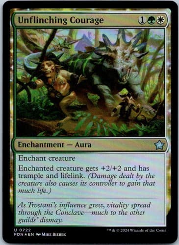 Unflinching Courage U Foundations 722 NM