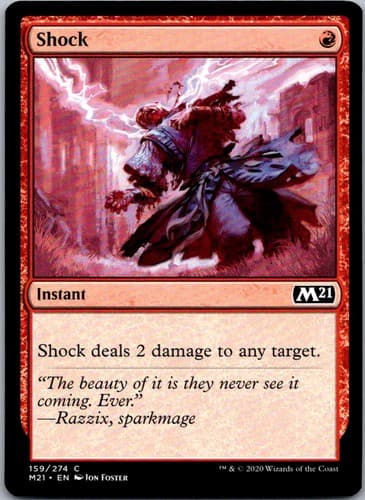 Shock C M21 #159 NM MTG Magic